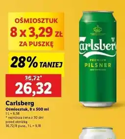 Lidl Piwo Carlsberg oferta