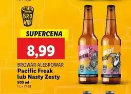 Lidl Piwo nasty zesty Alebrowar oferta