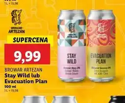 Lidl Piwo Browar Artezan Evacuation Plan oferta
