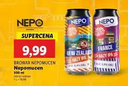 Lidl Piwo france Nepomucen oferta