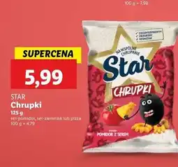 Lidl Chrupki gębolce pizza Star oferta