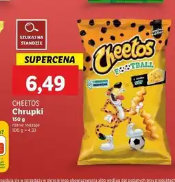 Lidl Chrupki football serowe Cheetos oferta