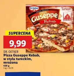 Lidl Pizza kebab Dr. Oetker Guseppe oferta