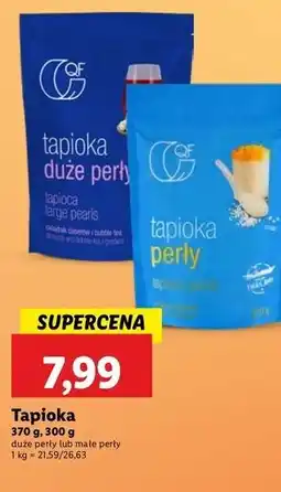 Lidl Tapioka duże perły Qf oferta