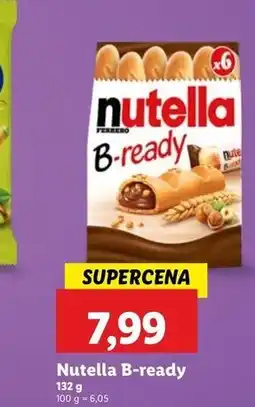 Lidl Chlebki z nadzieniem Nutella B-Ready oferta
