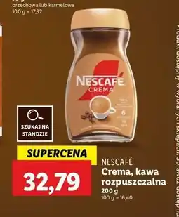 Lidl Kawa Nescafe Crema oferta