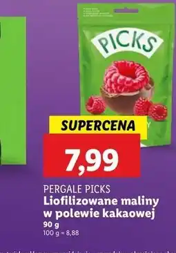 Lidl Maliny w czekoladzie Picks oferta