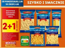 Lidl Makaron pipe rigate Combino oferta
