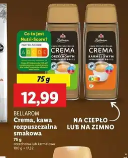 Lidl Kawa crema karmelowa Bellarom oferta