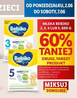 Lidl Mleko 2 Bebiko oferta