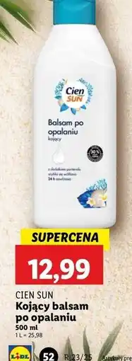 Lidl Balsam po opalaniu Cien Sun oferta