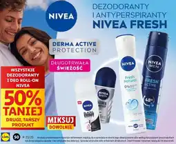 Lidl Antyperspirant Nivea Fresh Natural oferta