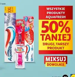 Lidl Szczoteczka do zębów 3-5 Aquafresh Little Teeth oferta