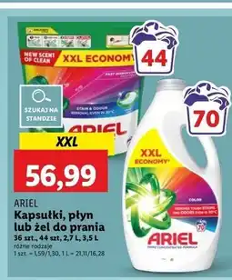 Lidl Płyn do prania kolorowego Ariel oferta