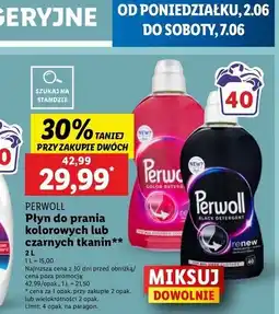 Lidl Płyn do prania Perwoll Renew Color oferta