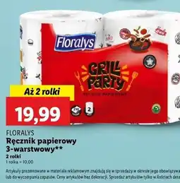 Lidl Ręcznik papierowy Floralys oferta