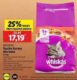 Lidl Karma dla kota z kurczakiem Whiskas Sterile oferta
