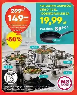 Biedronka Patelnia verso 20 cm Mg Home oferta