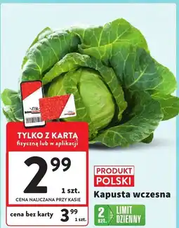 Intermarche Kapusta wczesna Intermarche oferta