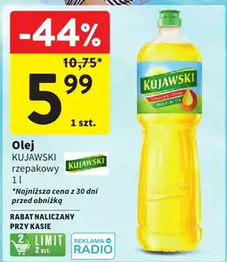 Intermarche Olej Kujawski rzepakowy oferta