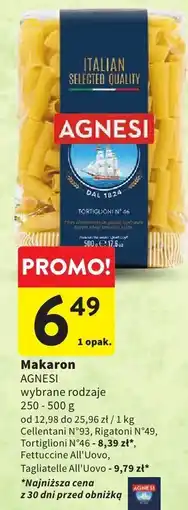 Intermarche Makaron 250-500g Agnesi oferta