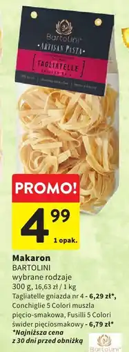Intermarche Makaron 300g Bartolini oferta