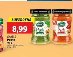 Lidl Pesto zielone Łowicz oferta