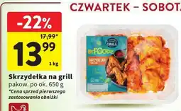 Intermarche Skrzydełka na grill pakow. po ok. 650g Be Foodie oferta