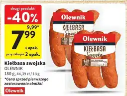 Intermarche Kiełbasa swojska OLEWNIK oferta
