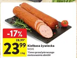 Intermarche Kiełbasa żywiecka NOVE oferta