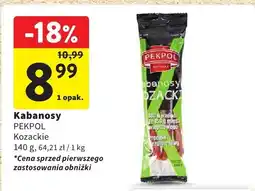 Intermarche Kabanosy PEKPOL Kozackie oferta