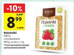 Intermarche Naleśniki VIRTU z truskawkami oferta