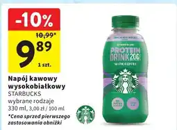 Intermarche Napój kawowy wysokobiałkowy 330ml STARBUCKS oferta