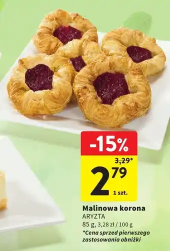 Intermarche Malinowa korona ARYZTA oferta