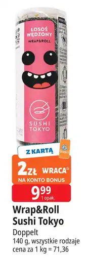 E.Leclerc Łosoś wędzony Wrap&Roll Sushi Tokyo Doppelt oferta