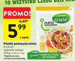 Intermarche Płatki pełnoziarniste O LA LA! z owocami i kokosem 250g oferta