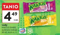 Intermarche Lody KAKTUS SHAKE wybrane rodzaje 90 ml oferta