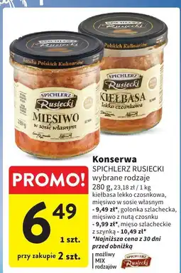 Intermarche Konserwa Spichlerz Rusiecki 280g oferta