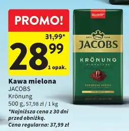 Intermarche Kawa mielona JACOBS Krönung 500 g oferta