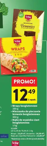 Intermarche Wrapy bezglutenowe Schär 160g oferta