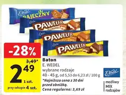 Intermarche Baton E. WEDEL wybrane rodzaje 40 - 45 g oferta