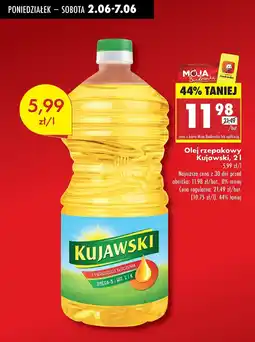 Biedronka Olej rzepakowy Kujawski Kujawski kruszwica oferta