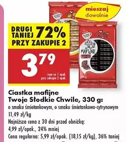 Biedronka Ciastka mafijne Twoje słodkie chwile oferta