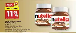 Biedronka Krem czekoladowo-orzechowy Nutella oferta