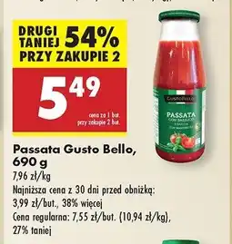 Biedronka Passata classica Gustobello oferta