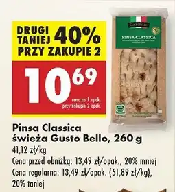 Biedronka Pinsa classica Gustobello oferta