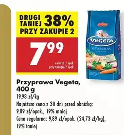 Biedronka Przyprawa w słoiku Vegeta oferta