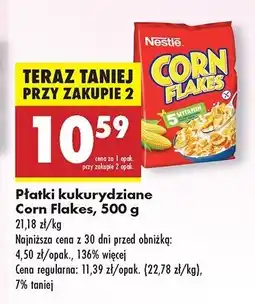 Biedronka Płatki śniadaniowe Nestle corn flakes Corn flakes (nestle) oferta
