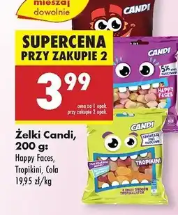 Biedronka Żelki nadziewane cola Candi oferta