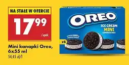Biedronka Lody mini kanapki Oreo ice cream oferta